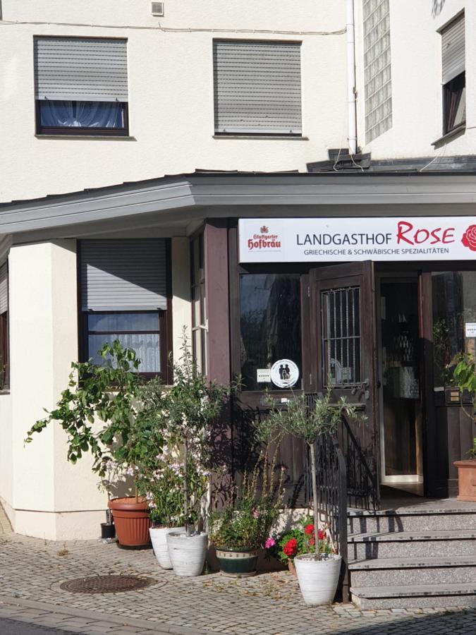 Landgasthof Rose Hotel ดิทซีเงน ภายนอก รูปภาพ